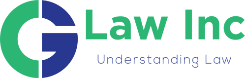 logo and tagline of CG Law Inc's website